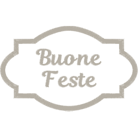 Buone Feste 3 con Cornice - DST